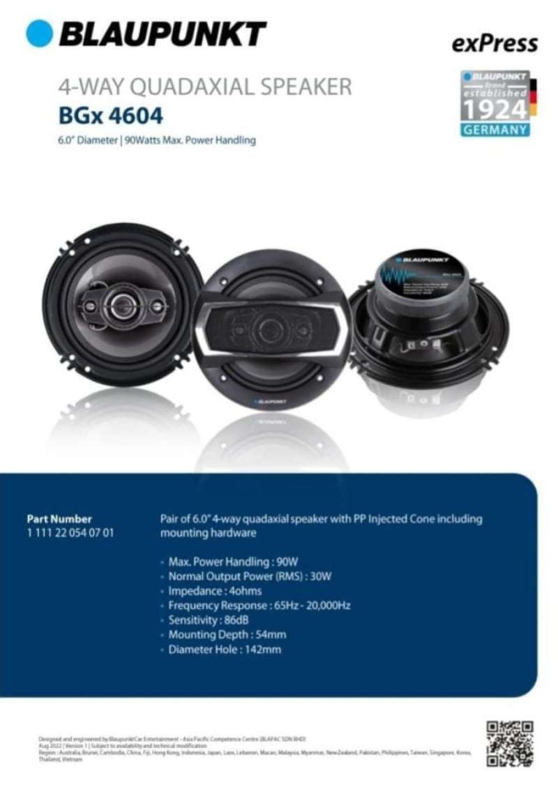 Blaupunkt 6.5 sales