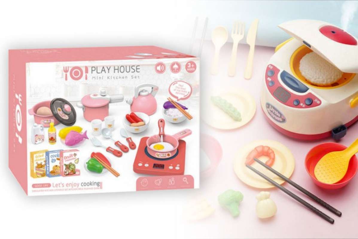 Children's Pan Set Mini Kitchen Toys Children's Food Cookware