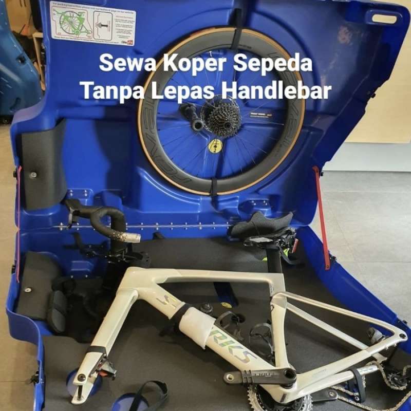 Jual koper sepeda hardcase atau evoc bike bag for rent sewa di