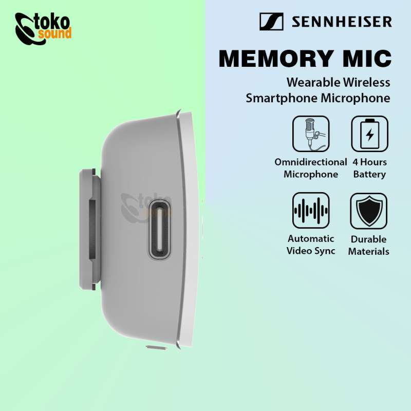 Sennheiser memory mic wearable wireless smartphone mic deals