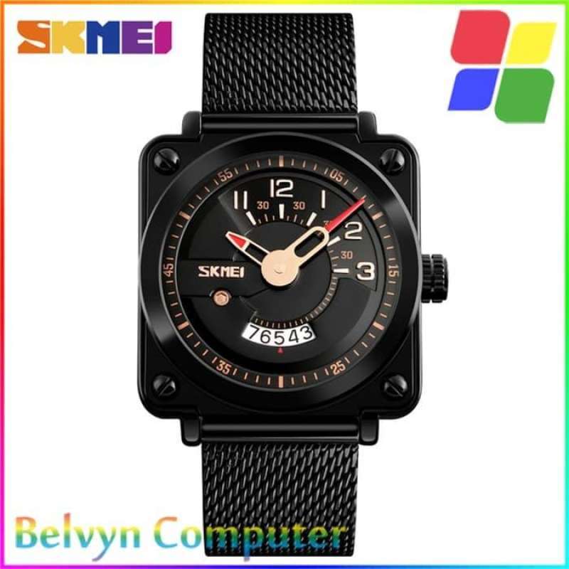 Jual SKMEI Jam Tangan Analog Pria Stainless Steel 9172 Watch