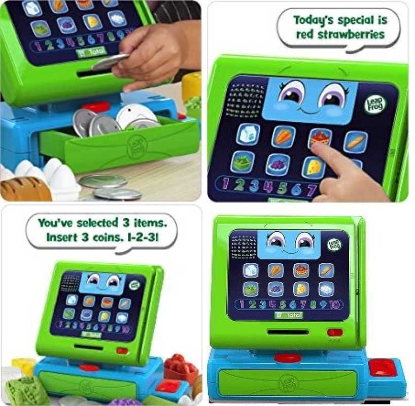 Jual Leapfrog Count Along Cash Register Green Leap Frog Count