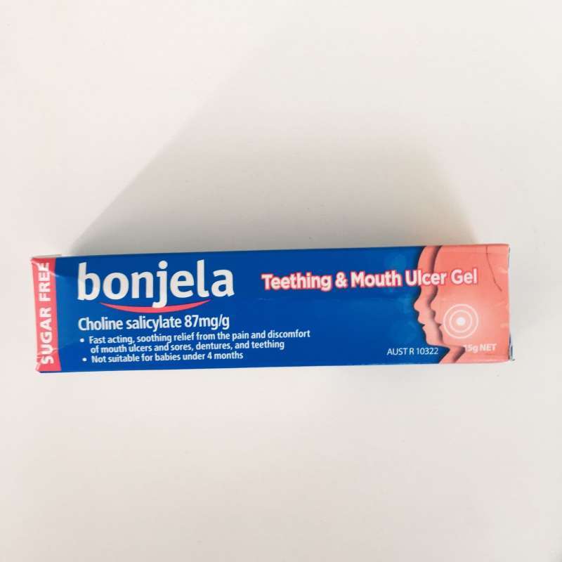 Bonjela teething and 2025 mouth ulcer gel