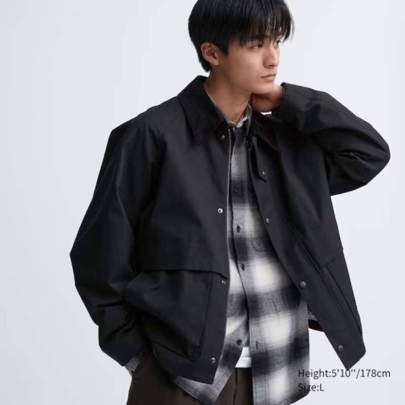 Jual Uniqlo NEW Men Jaket Blouson Pendek Utilitas Utility Bomber
