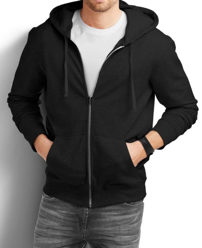 Promo SWEATER POLOS PRIA HOODIE ZIPPER FLECEE TEBAL DISTRO POLOS