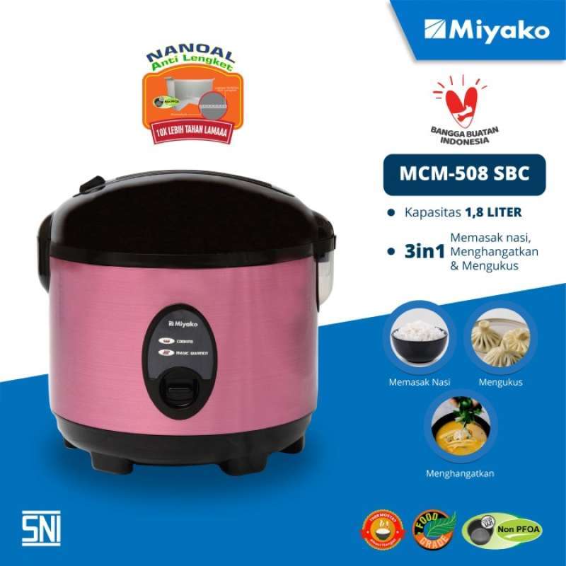 Miyako stainless rice cooker deals