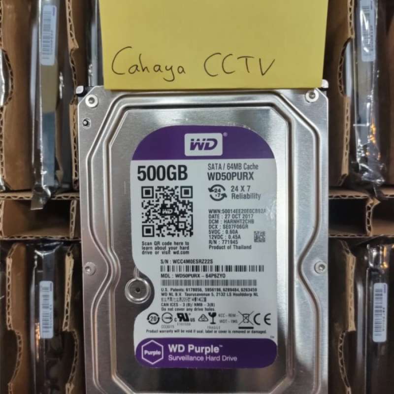 Wd sale purple 500gb