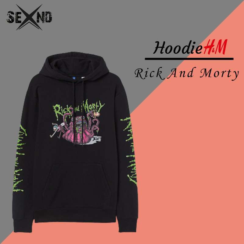 Rick and morty sweatshirt h&m top