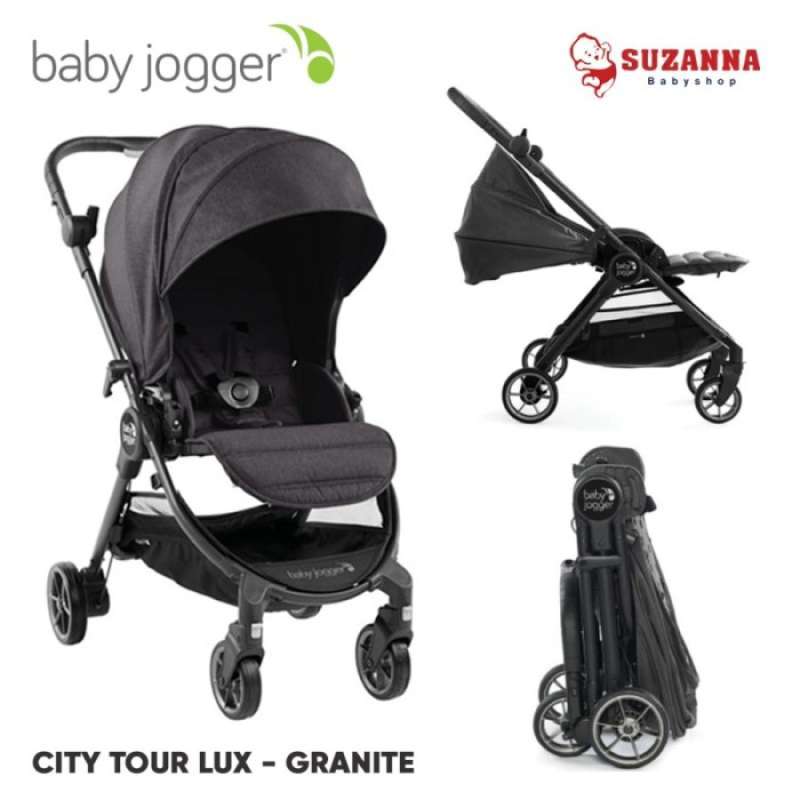 Promo Baby Jogger City Tour Lux Stroller Baby Granite Diskon