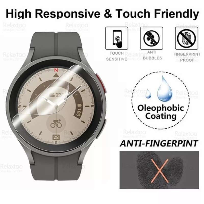 Promo Samsung Watch Classic Hydrogel Screen Protector Full Non