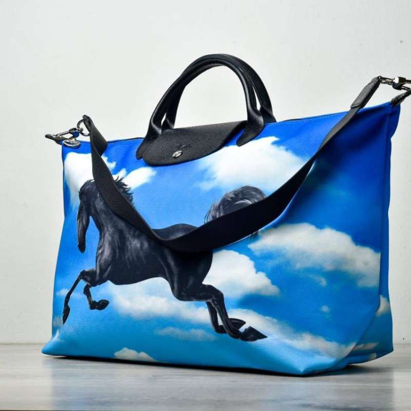 Longchamp bag with horse design online