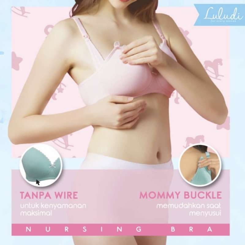 Promo Luludi By Wacoal Maternity Bra / Nursing / Mommy Buckle