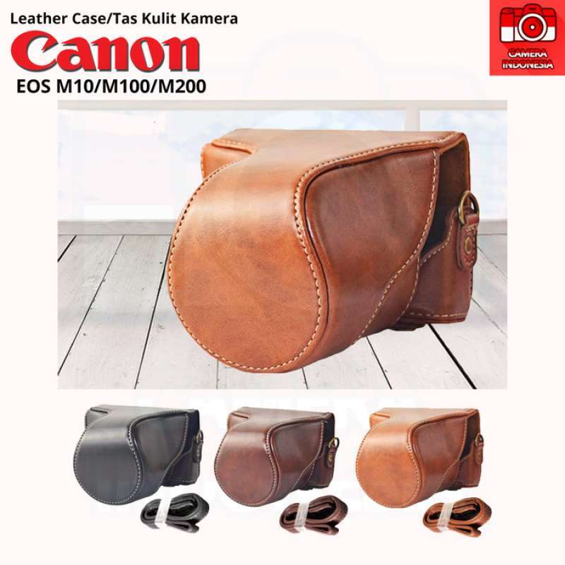 Canon eos m100 leather case hotsell