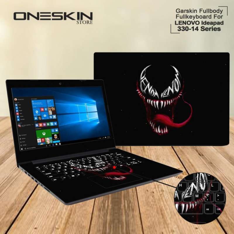 Promo garskin laptop cover lenovo ideapad 330-14igm-81d000-1qid 1rid  fullbod Diskon 15% di Seller METALIC - Wanajaya, Kab. Bekasi | Blibli