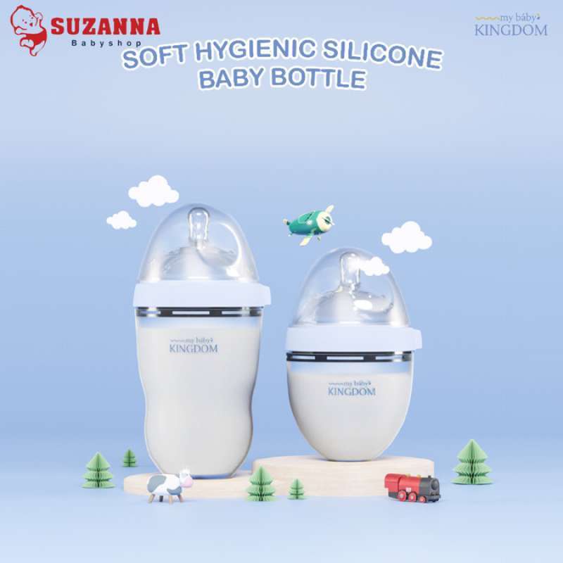 Jual My Baby Kingdom Baby Bottle Silicone Wide Neck Botol Susu