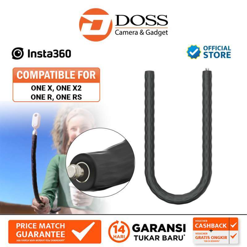 Jual Insta360 Monkey Tail Mount for Insta360 ONE X, ONE X2, ONE R, ONE RS  di Seller Doss Official Store - DOSS - Kota Jakarta Selatan