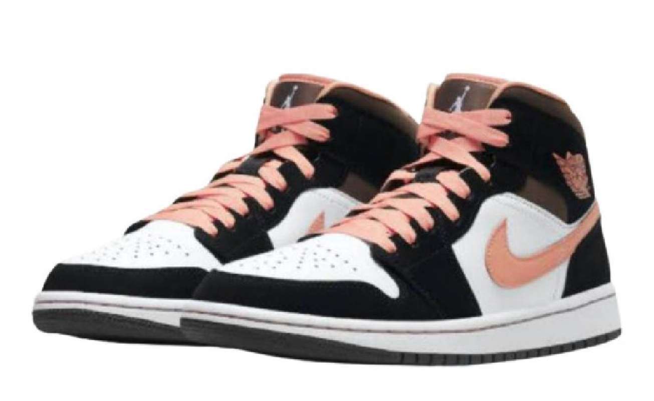 Peach jordan 1 mid clearance