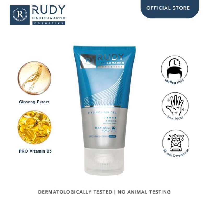 Gel Strong Rudy Hair Gel Rudy Hadisuwarno Gel Rambut Hair Gel