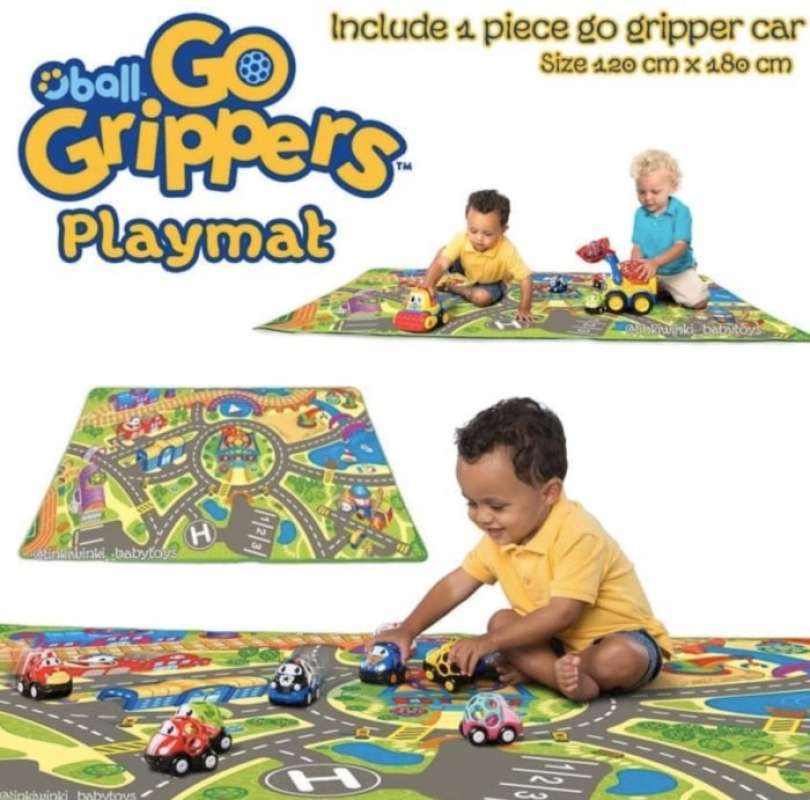 Promo Oball Go Grippers Playmat Karpet Mainan Bayi Diskon 23 di