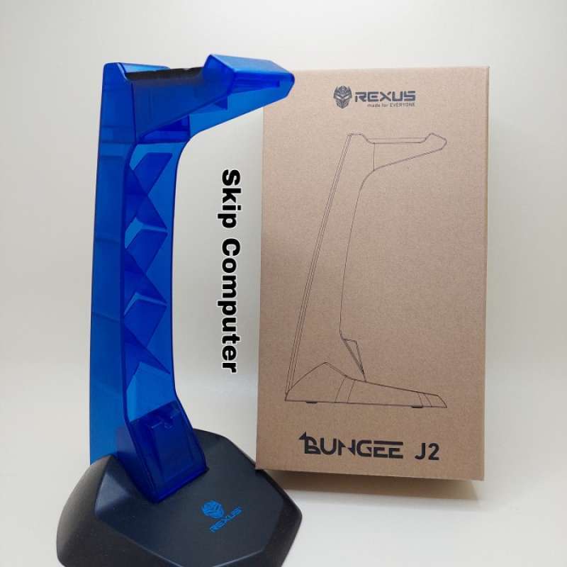 Jual Rexus Bungee J2 Stand Headset Gaming Biru di Seller Hunter