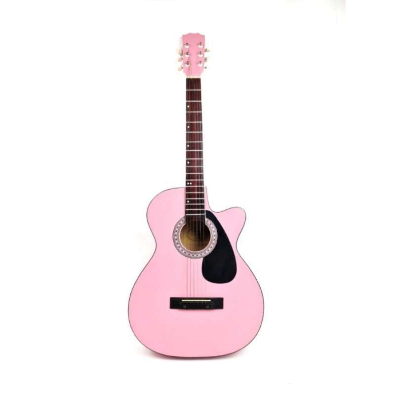 Yamaha store pink guitar