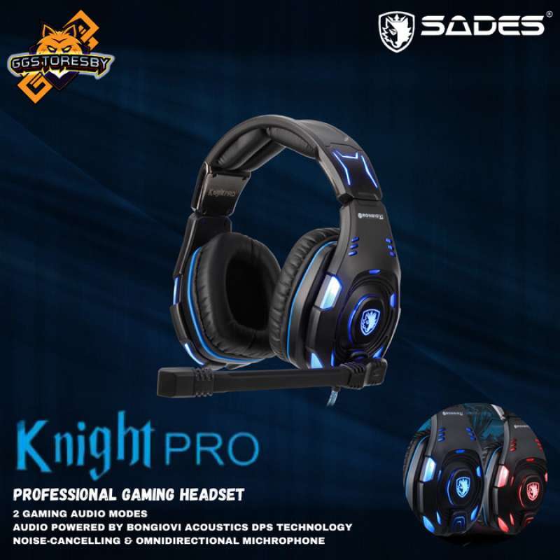 Jual SADES KNIGHT PRO Gaming Headset di Seller Tuskar Tegal Alur