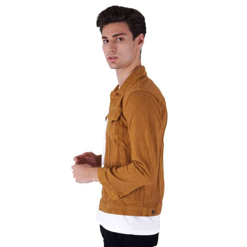 Promo Houseofcuff Jaket Jeans Pria Polos Tebal Dilan Jaket Denim