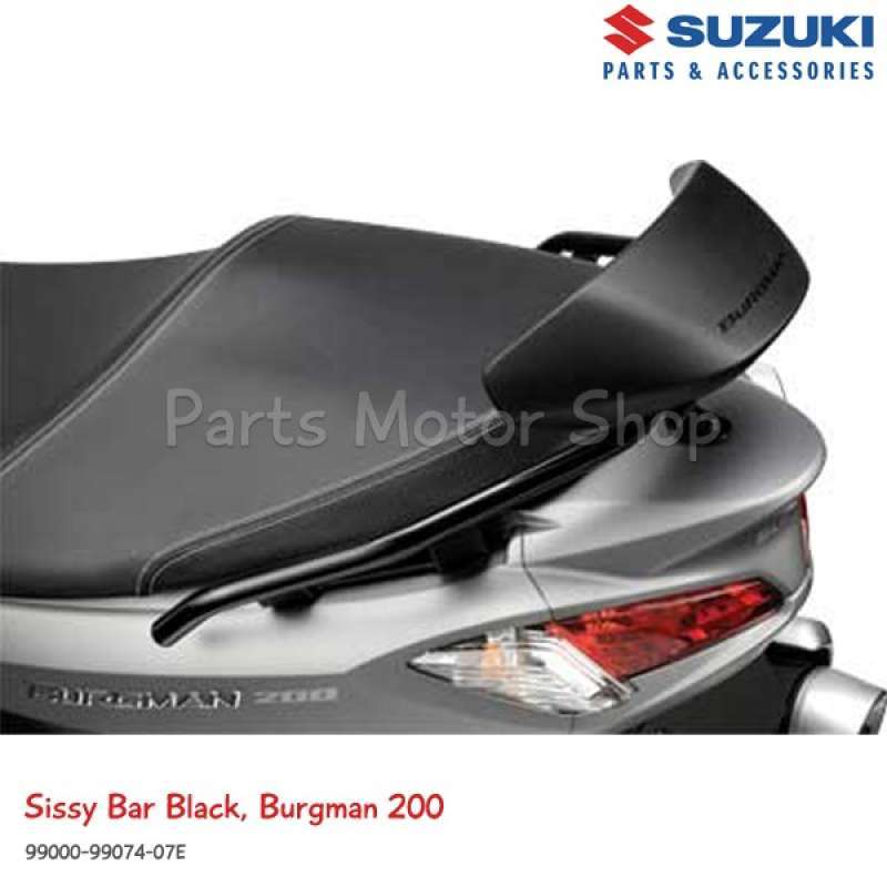 Burgman 200 best sale sissy bar
