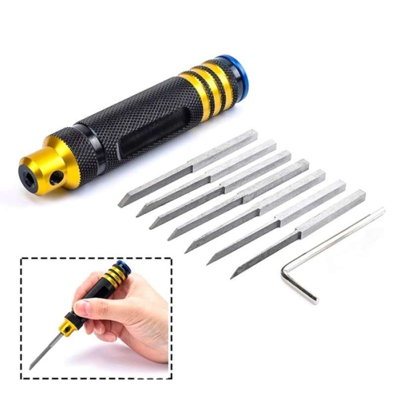 Gunpla shop chisel set