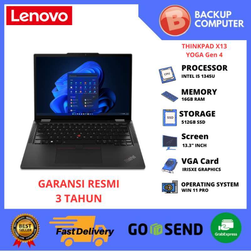 LAPTOP LENOVO THINKPAD X13 YOGA Gen 21F2005KID i5-1345U 16GB RAM
