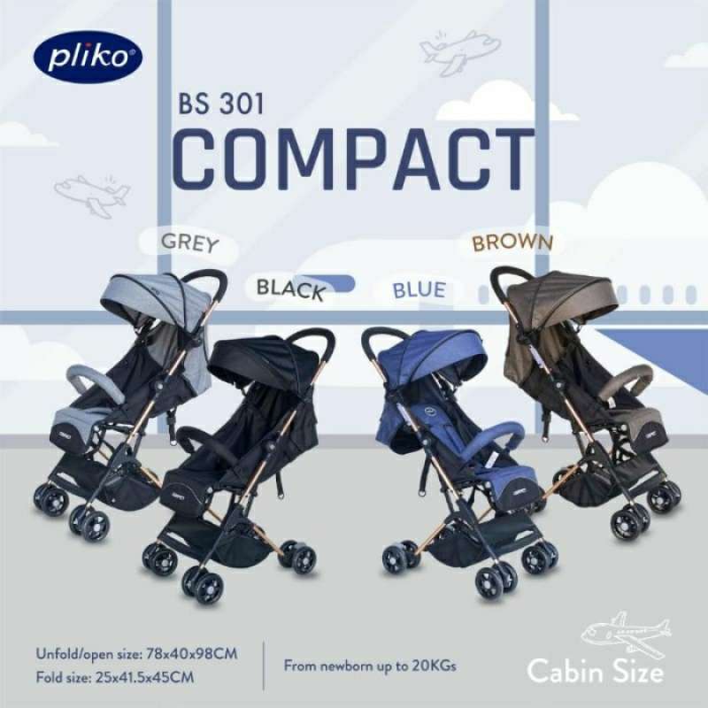 Promo Stroller Pliko 301 Compact Diskon 8 di Seller Babycare