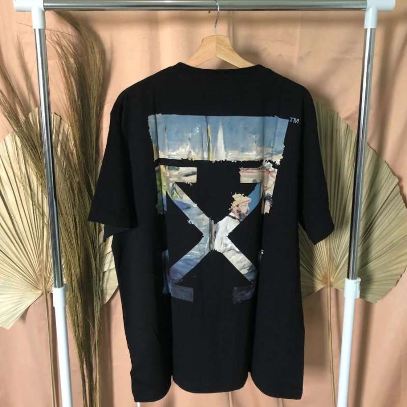 Off white multicolor tee hot sale