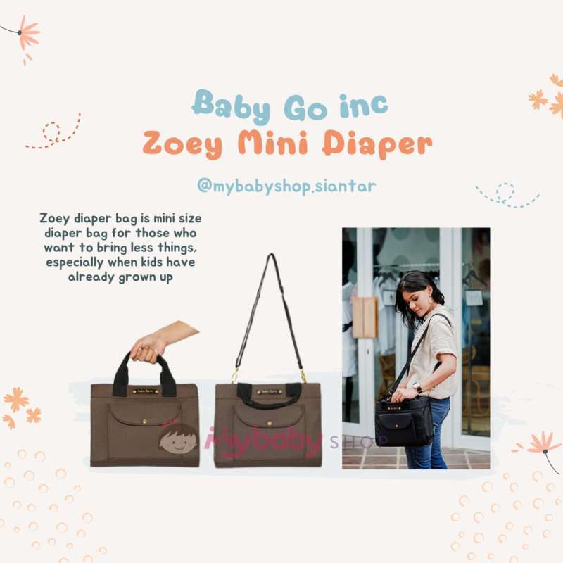 Baby go inc diaper bag top