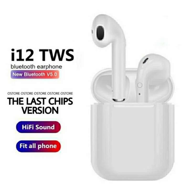Cara ngecas 2025 airpods i12 tws