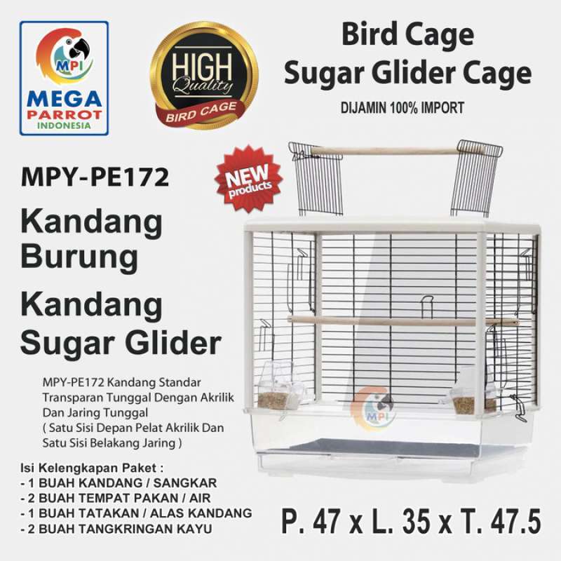 Jual Kandang Sangkar Burung Atau Sugar Glider Ukuran Kecil Mpy pe172 Di Seller Sparta Store Cengkareng Barat Kota Jakarta Barat Blibli