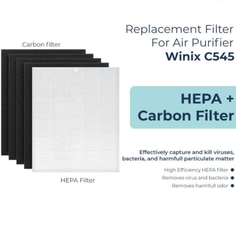 Promo Replacement Filter Air Purifier Winix C545 HEPA Carbon