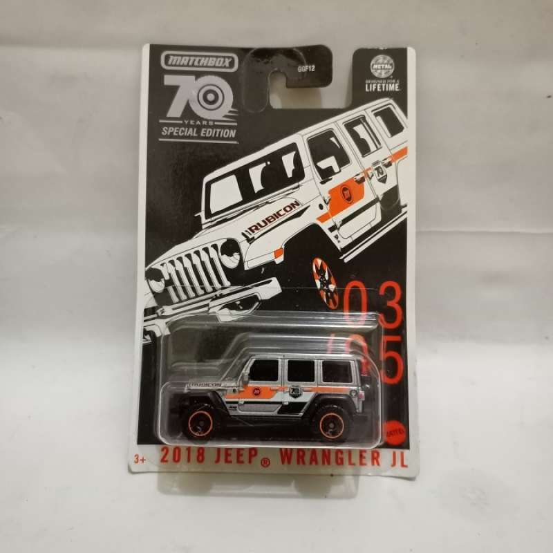 Mattel Matchbox 1:18 Jeep Wrangler SF・ファンタジー・ホラー Mattel