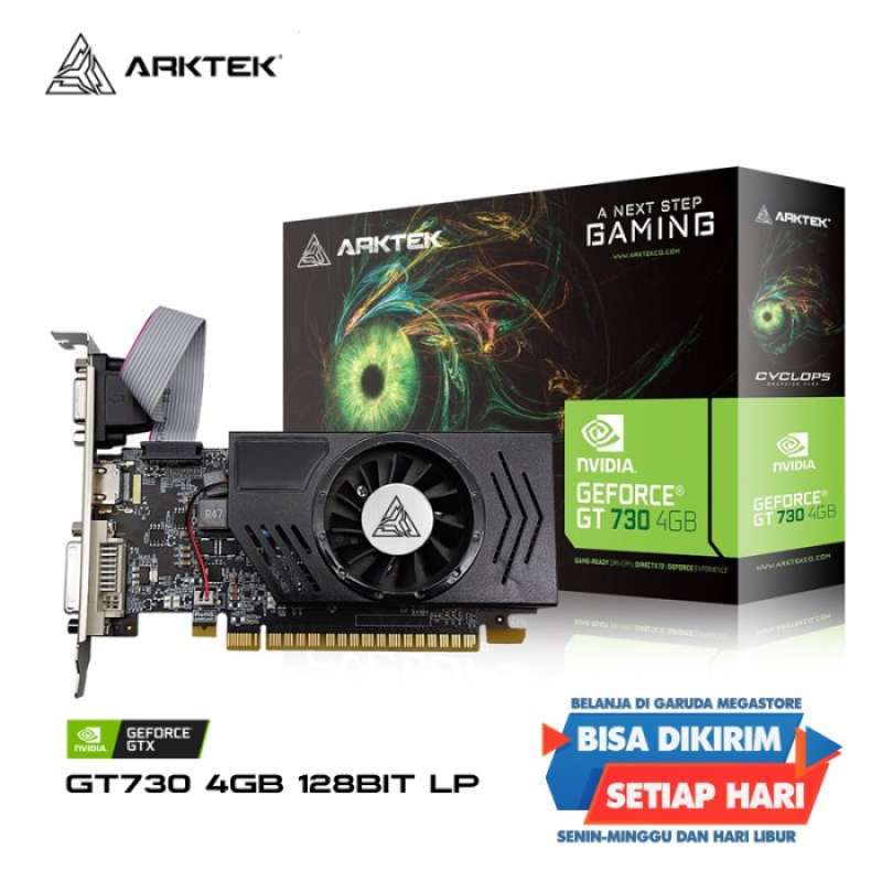 Promo Vga Arktek Geforce Gt730 4gb Ddr3 128bit Lp Diskon 23 Di Seller Xixistore Kebon Kacang Kota Jakarta Pusat Blibli