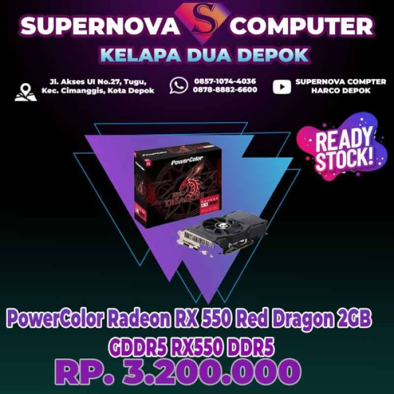 Radeon rx 550 red dragon hotsell