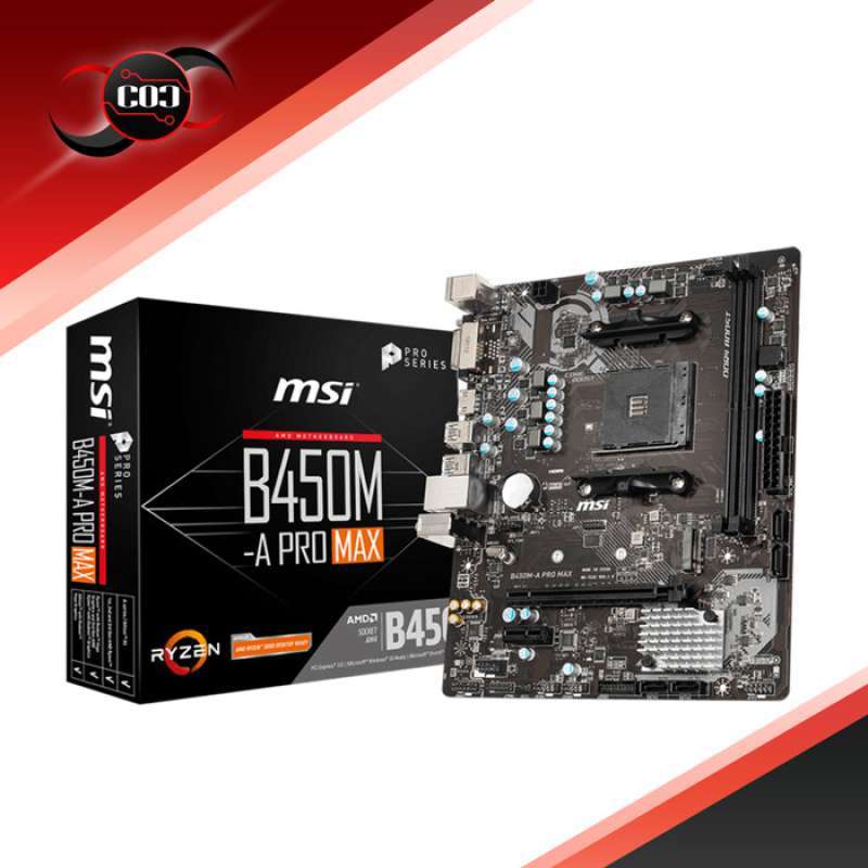 Msi b450 ma cheap pro