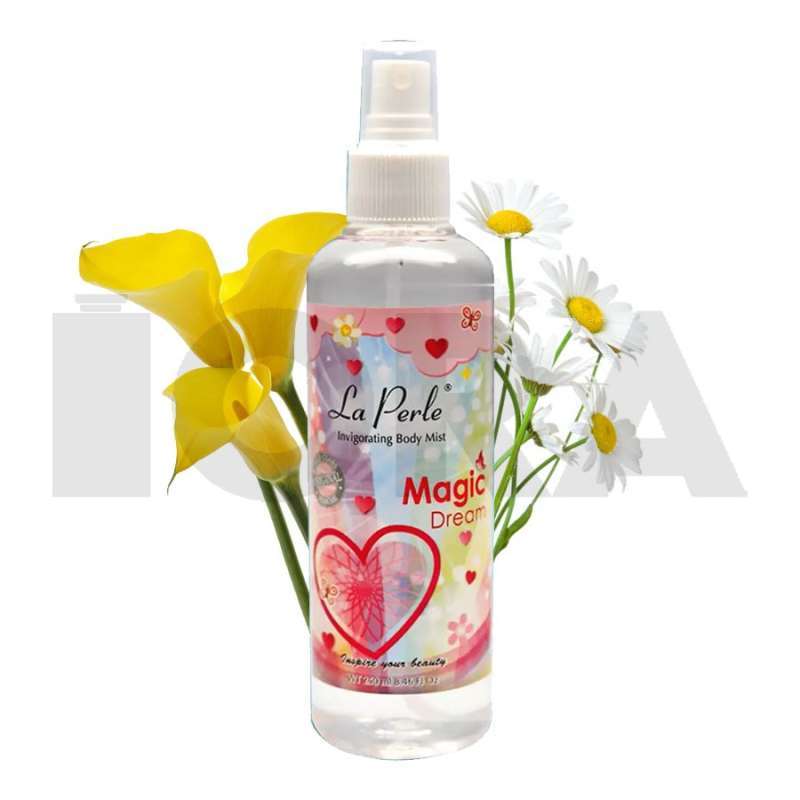 La perle best sale body mist