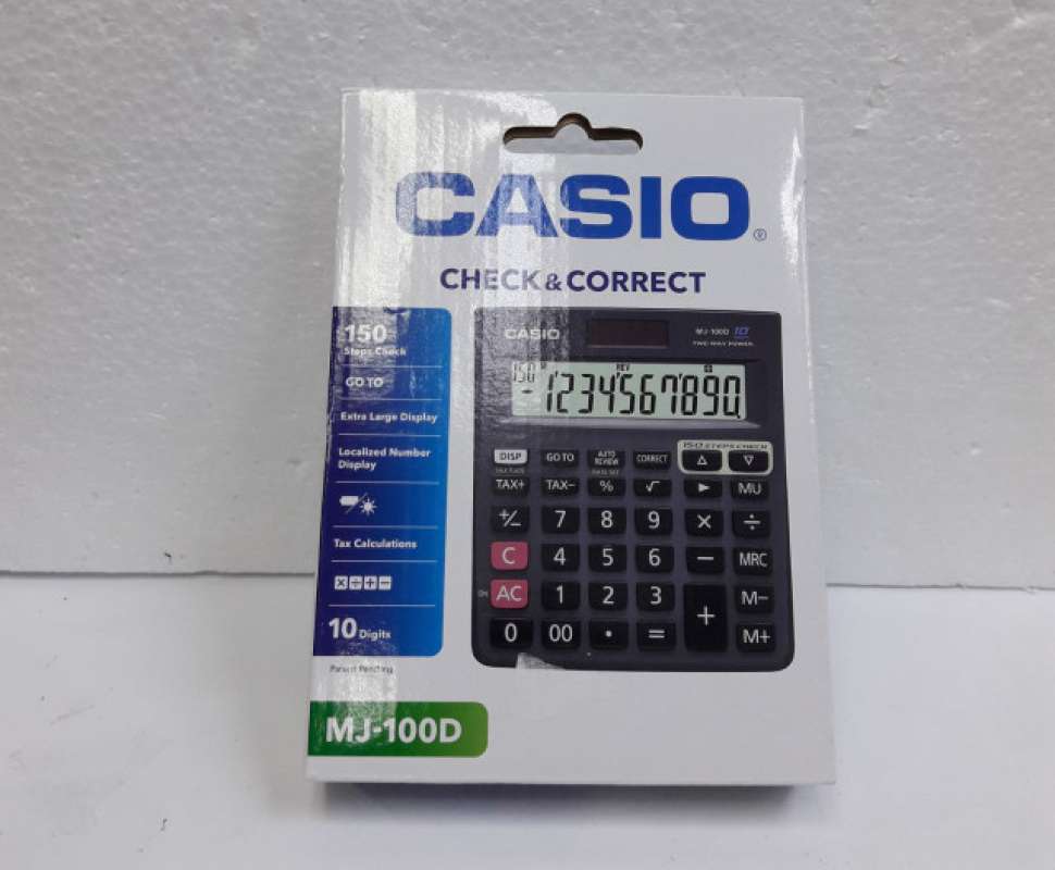 Jual Diskon Casio Calculator Mj 100 D Terbaru di Seller Kuniy