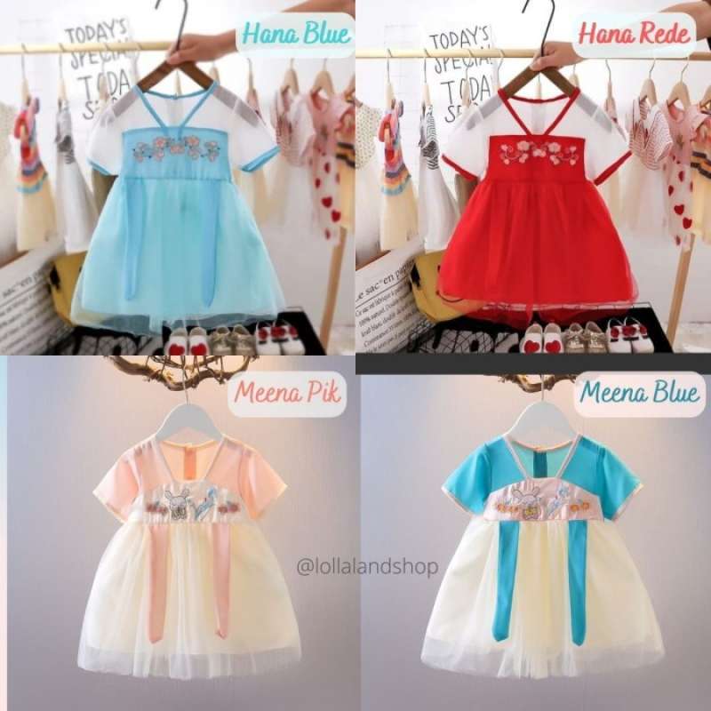 Promo Baju model Korea Hanbok Anak Dress Anak Import Diskon 23 di