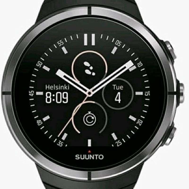 JAM TANGAN SUUNTO SPARTAN ULTRA BLACK HR SMARTWATCH ADVENTURE