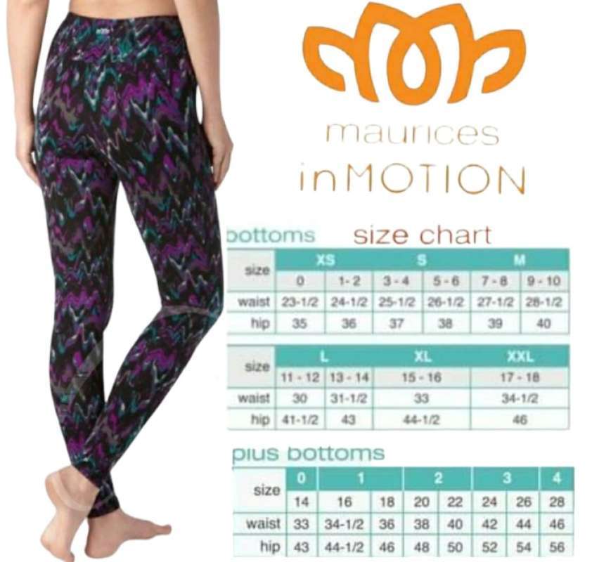 Maurices in motion hot sale yoga pants