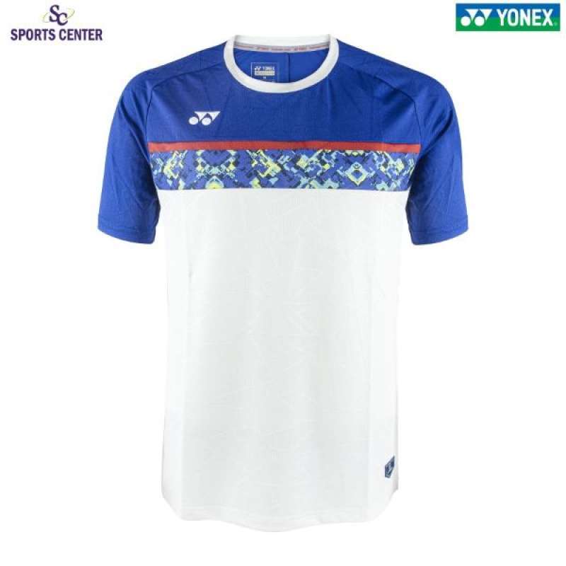 New Kaos Jersey Yonex Player Tru Cool 2319 Surf The Web White