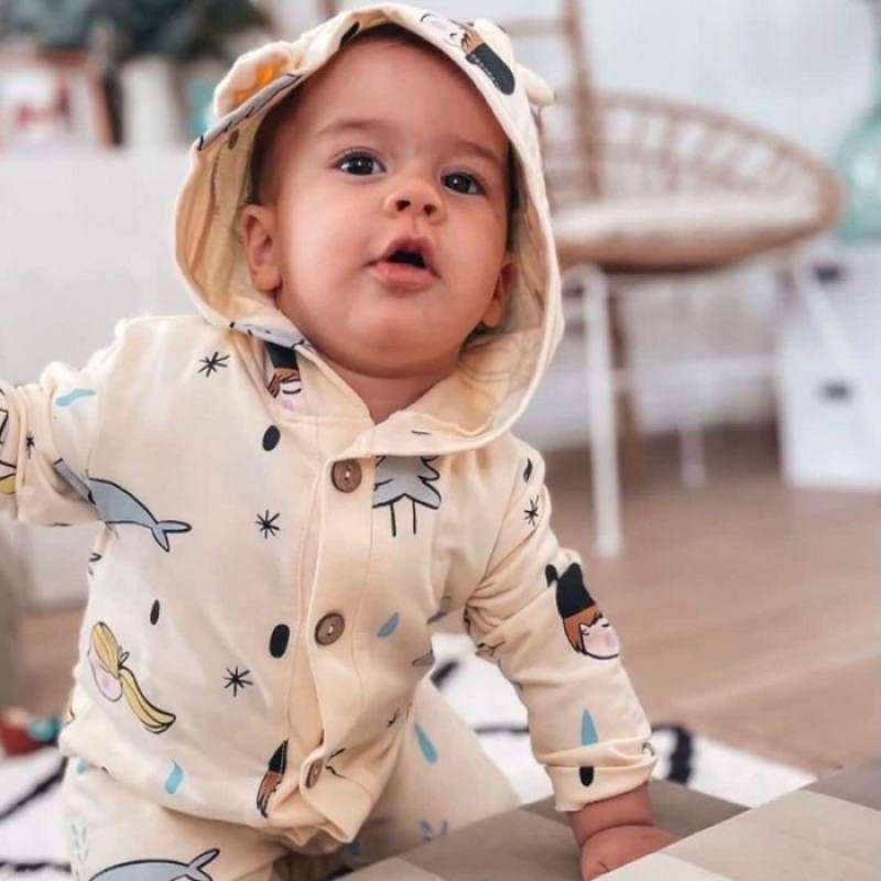 Boho baby 2024 sleepsuit
