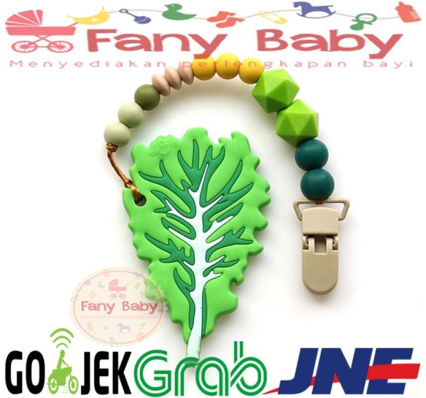 Promo You Me Teether With Pacifier Clip Leetuce Sayur