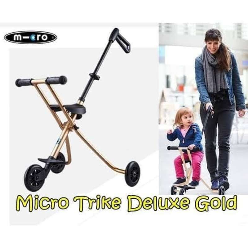 Promo Micro Trike Deluxe Anodized Gold Diskon 25 di Seller