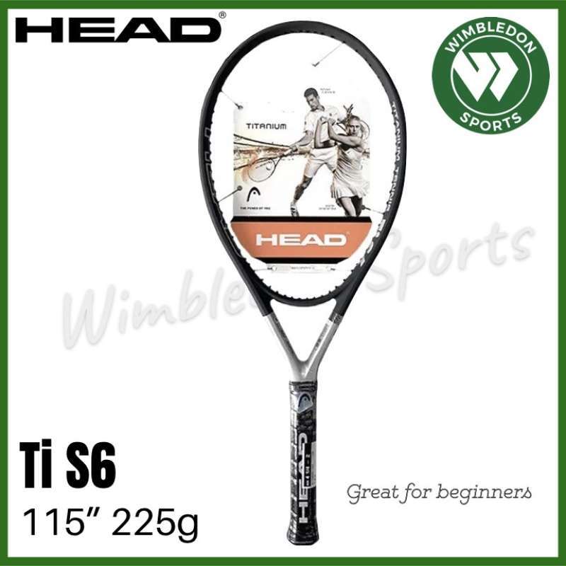名器　ヘッド　Ti.S6 G2 Head Titanium Ti.S6 Strung Racquet | Tennis Warehouse